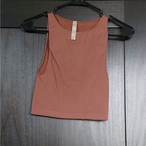 Women's Sleeveless Top in Rust